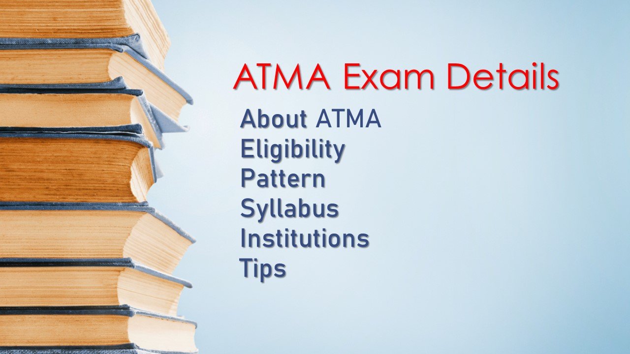 Atma Test ATMA Exam Details in Hindi | ATMA Exam syllabus | ATMA Exam Pattern ...