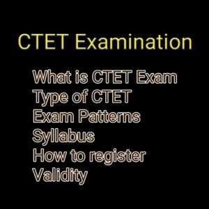 CTET Examination Details in Hindi Syllabus , Eligibility , Exam Pattern